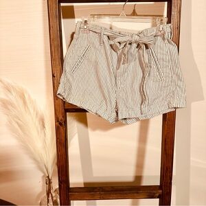 American Eagle striped shorts